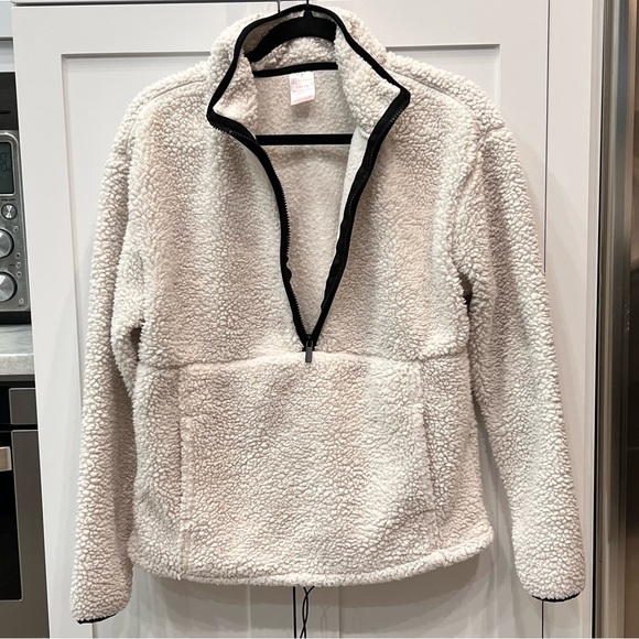 No Boundaries Mock Neck Plush Quarter Zip - Picture 2 of 9